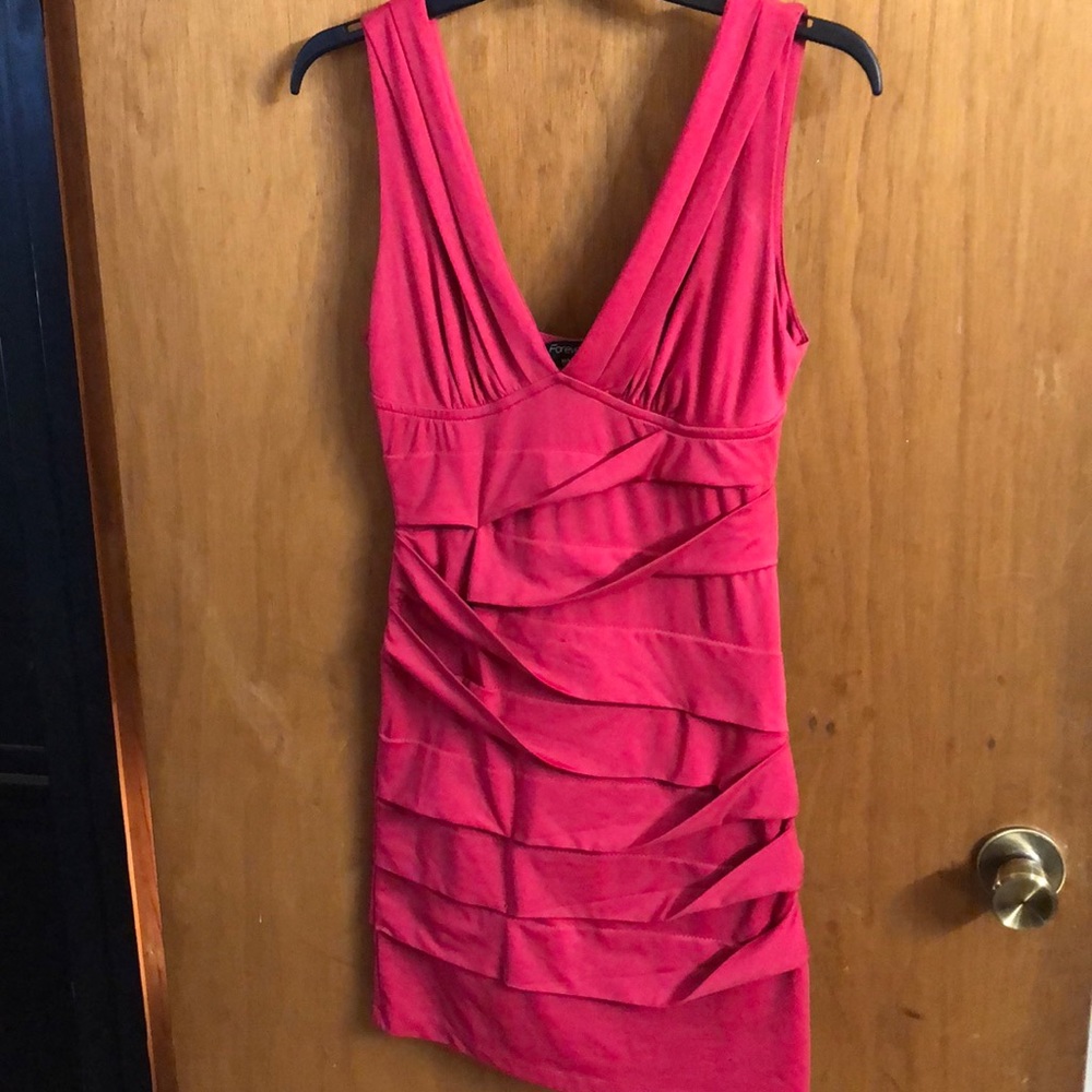 Hot Pink Date Night Dress